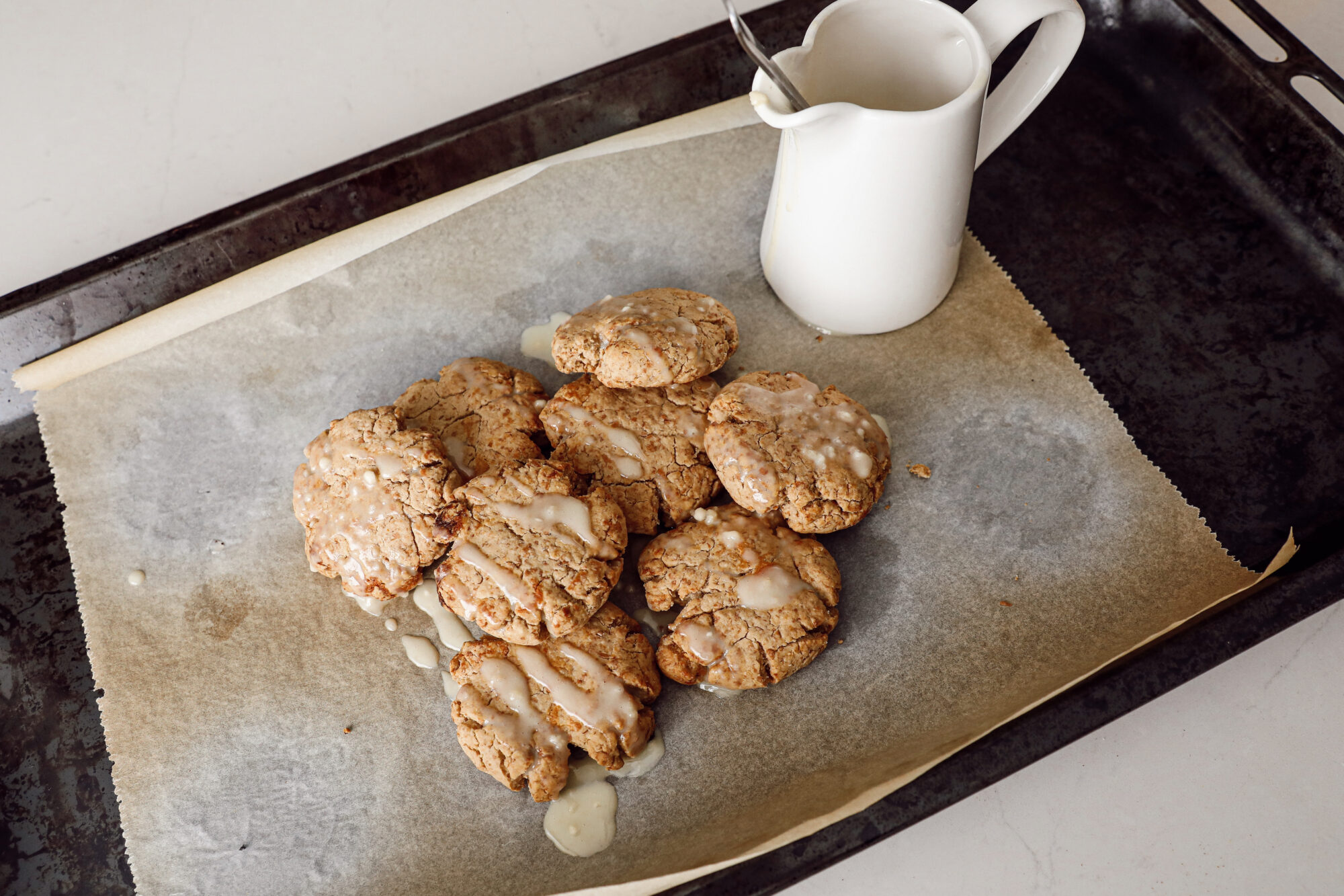 Sweet & Crunchy: White Chocolate Tahin Cookies.Tahini Is Rich In ...